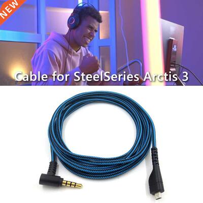 Gaming Headphone Audio Cable Headphone Speaker Wire Line Aux