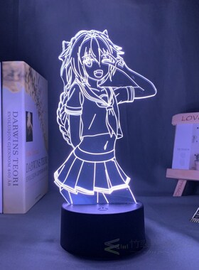 Fate Apocrypha Astolfo Led Night Light For Bedroom Deco Gift