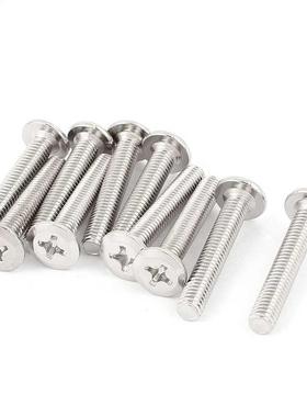 M6x35mm Full Thread Phillips Flat Head Countersunk Bolts Scr