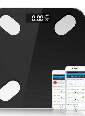 Bluetooth Smart Bathroom Floor Scales Body Weight Digital Bo