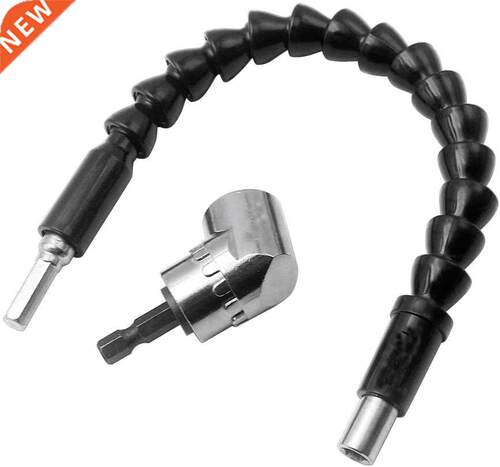 Right 105 degree Angle Drill and Flexible Shaft Bit Kit Exte