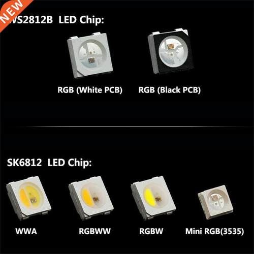 10~1000pcs WS2812B (4pins) 5050 SMD Black/White version WS28
