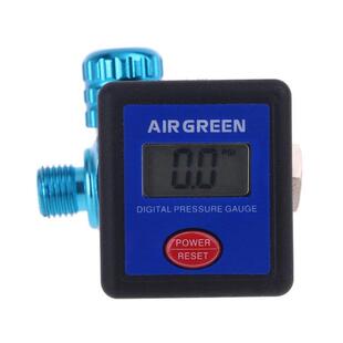 Digital Tire Pressure Air Gauge Regulator with Adjustale Va