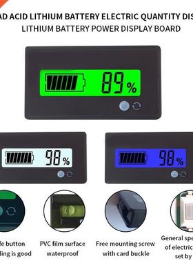 Lead-acid Battery Capacity Indicator 12V-48V Voltage Meter V