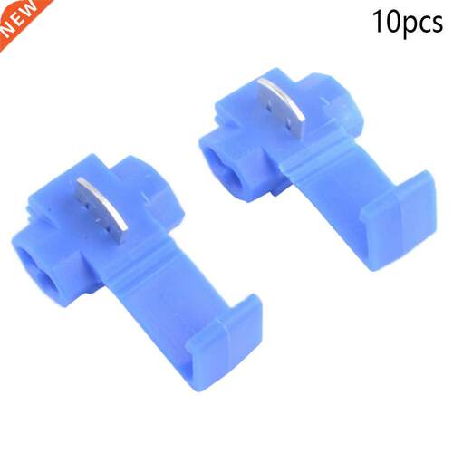 10pcs Free Break Quick Cable Clip Blue