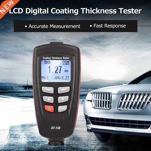 LCD Coating Thickness Tester For C Fe/NFe Paint Thickness