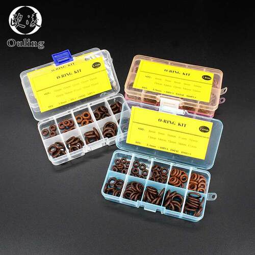 FKM O-ring kit classification thickness1/1.5/1.9/2.4/.1mm f