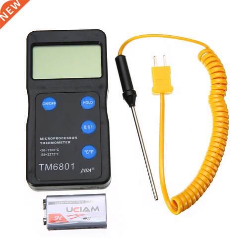K Type Thermometer Tester Thermometer Pometer with Probe