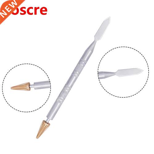 Dual Head Brass Top Leather Edge Oil Painting Pen Gluing Dye