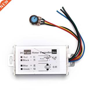 12V 24V 20A PWM DC Motor Stepless Variable Speed Controller