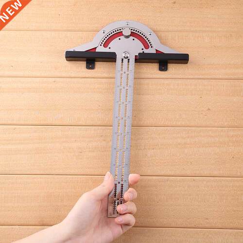 Multifunction Woodworkers Edge Rule Inch MM Woodworking Scri