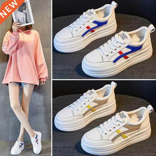 Xiaobai shoes women's 2021 new spring leather versatile
