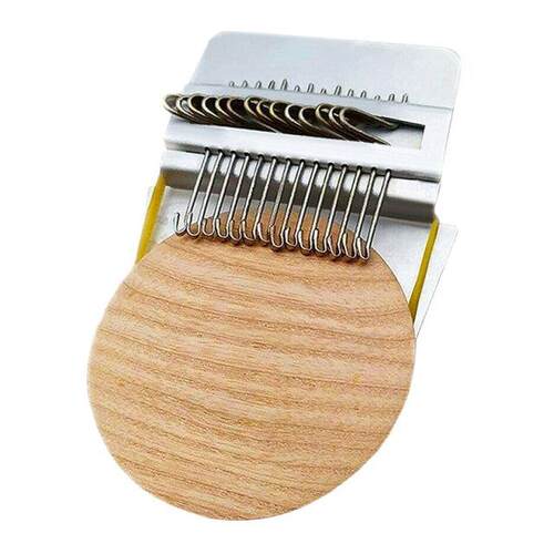 Small Round Loom with Wood Disc for Darning Machine Small Fr