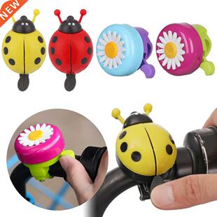 Bicycle Bell Horns Bike Daisy Flower Lovely Ladybug Children
