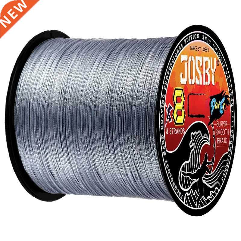 JOSBY 8 Strand Japan Super Strong PE Braided Fishing Line Mu