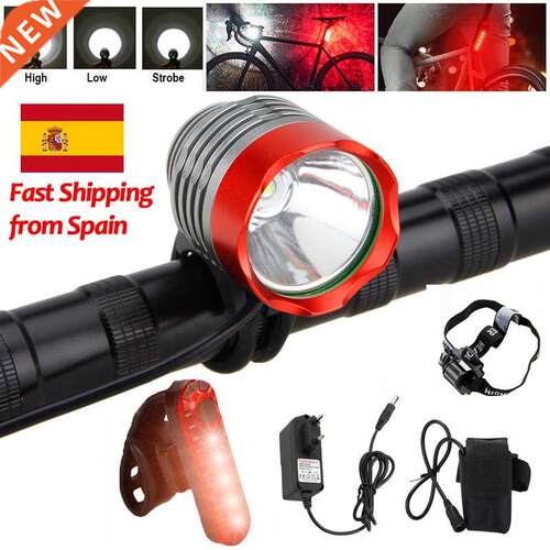 Front Bike Headlight T6 LED Bicycle Lamp Headlight 3 Switch