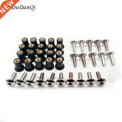 niversal M5 Motorcycle Accessories Windscreen Well nut Rubbe