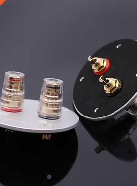 Audiophile HiFi Audio Binding Post Aluminum Alloy 2-bit Copp