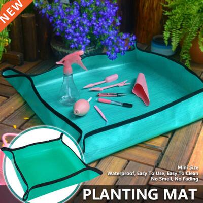 34CM Planting Mat PE Gardening Potting Mat Foldable Gardenin