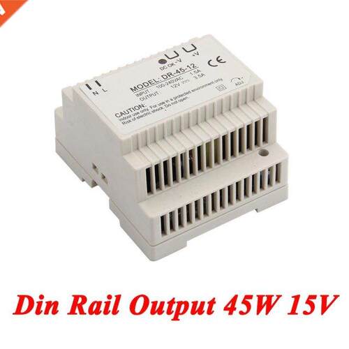 DR-45 Din Rail Power Supply 45W 15V 2.8A,Switching Power Sup