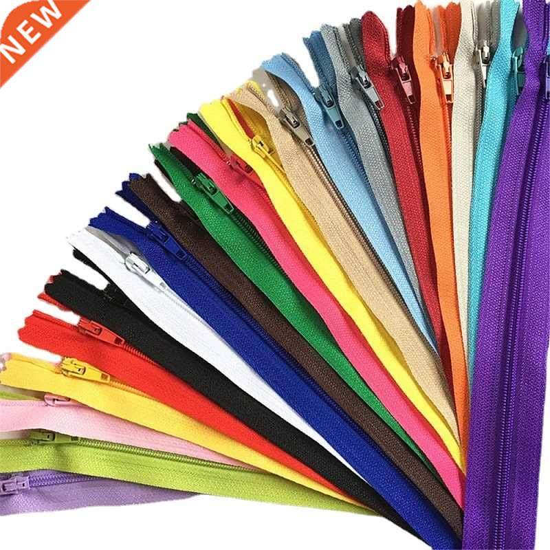10pcs 3 Inch-24 inch (7.5cm-60cm) Nylon Coil Zippers for Tai