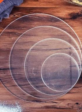 2PCS Acrylc Cake Scraper Smoother Adjustable Fondant Spatul