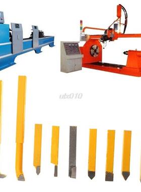 9Pcs 8x8mm Carbide Tipped Lathe Metal Cutter Bit Cutting Too