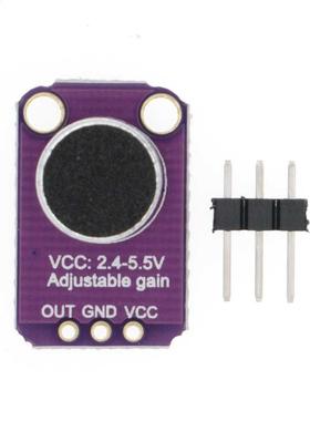 Electret Microphone Amplifier MAX4466 Adjustable Gain Breako