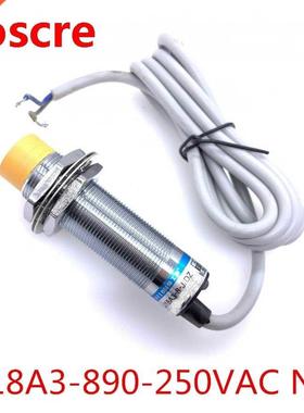 5PCS M18 Inductive Sensor 6-36VDC 3-Wire NPN PNP NO NC 300m
