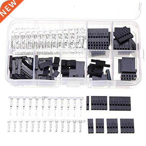 370Pcs Wire Jumper Connectors M/F Crimp Pins Terminal