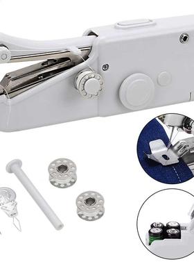 Cordless Clothes Fabrcs Electronc Sewng Machne Portable