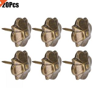 Nail Vintage Clover Sofa Pattern Leaf Bubble 20Pcs Thicken