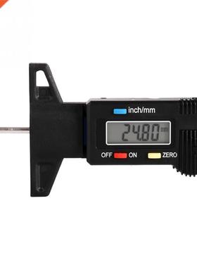 Digital LCD Display Tyre Tire Tread Depth Calip Gauge Meas