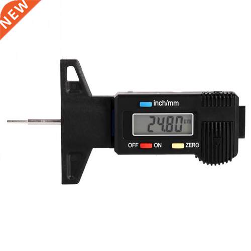 Digital LCD Display Tyre Tire Tread Depth Calip Gauge Meas