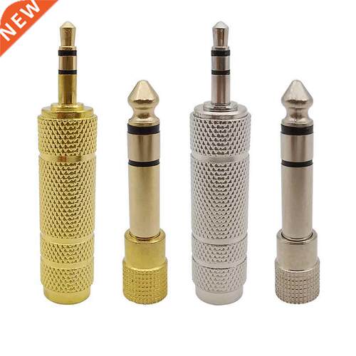 4Pcs 3.5mm Male/Female to 6.35mm Female Jack/Male Plug Audio