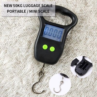 Digital Luggage Scale With Comfortable Handle Hook 110lb/50k