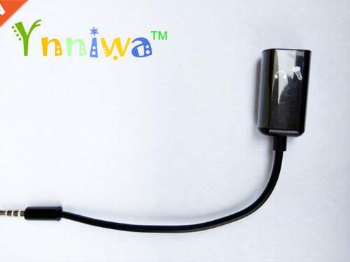 100pcs black 3.5mm Jack Male to Female Headphone Stereo Earp