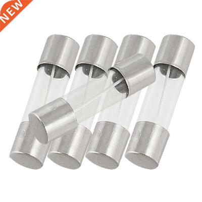 100 Pcs Fast Blow 10A 250V Glass Tube Fuses 5x20mm