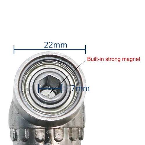 Hex Bit 105 Degree Angle Screwdriver Socket Holder Adapter A