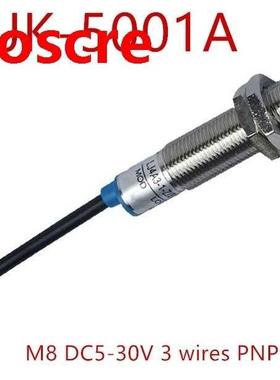 1pcs NJK-5001A Blue M8 DC5-30V 3 wires PNP NO 8mm distance M