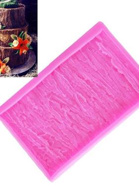Silicone Moulds Tree Bark Wood Pattern Shape Moulds Chocolat