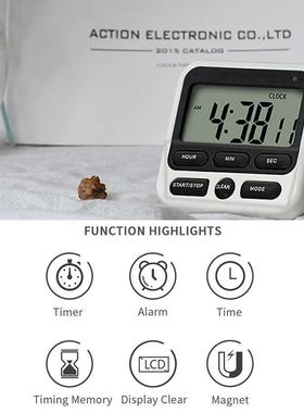 LCD Digital Screen Kitchen Timer Large Display Digital Timer