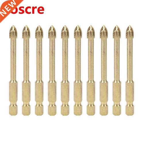 Triangular Twist Drills Carbide Hex Drills for Ceramic Tiles