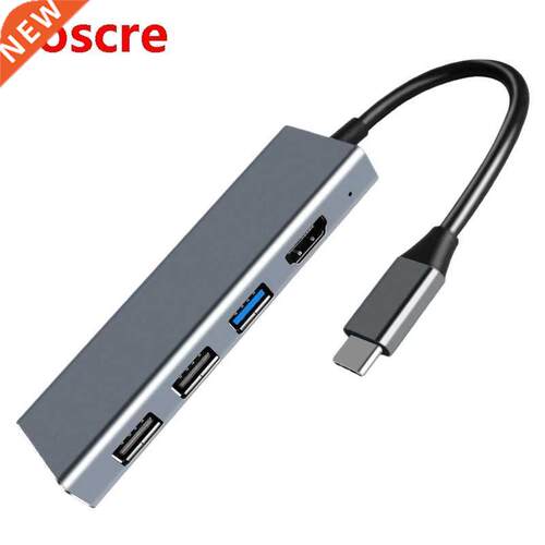 USB C HUB USB Type-C to USB 3.0 5Gbps 7-In-1 HDMI-Compatible