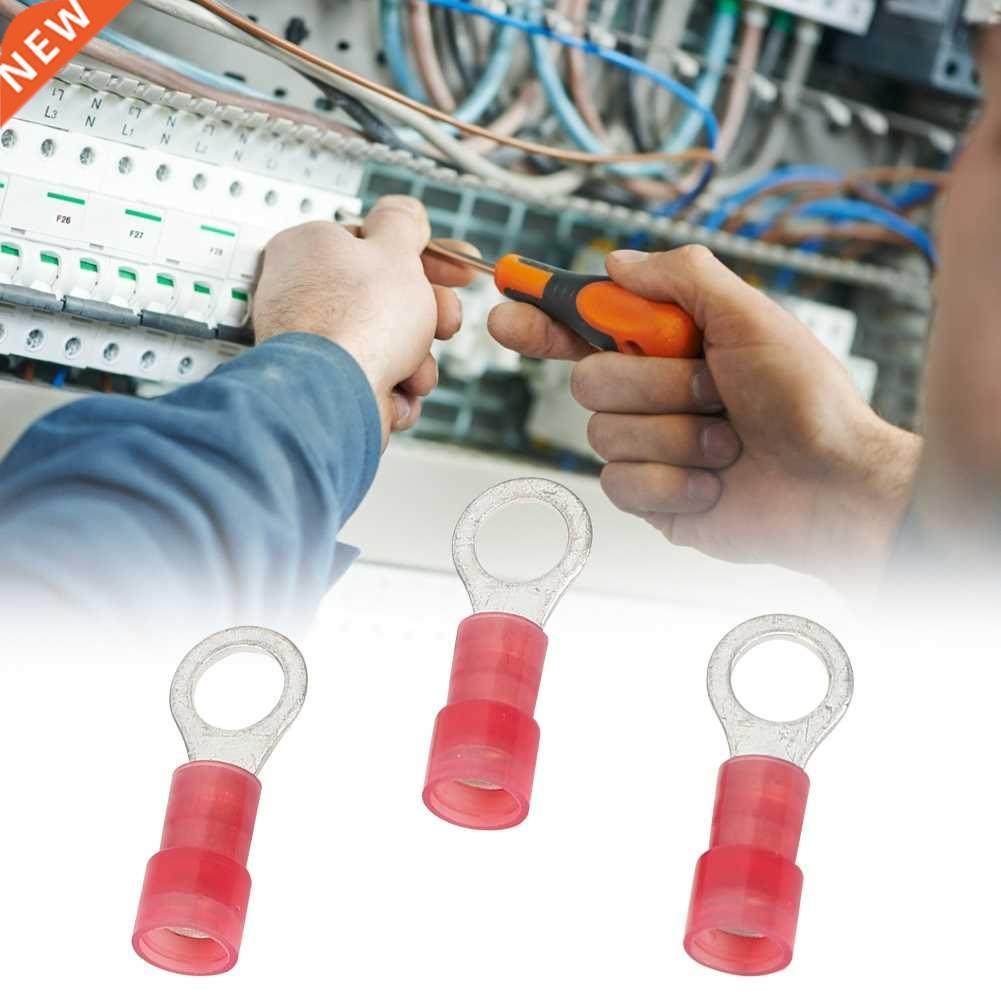 200Pcs O-Type RNY1-5D Wire Crimp Terminal Connector Kit Elec