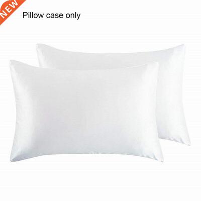 50x66cm Deals Solid High Quality Silky Satin Skin Care Pillo