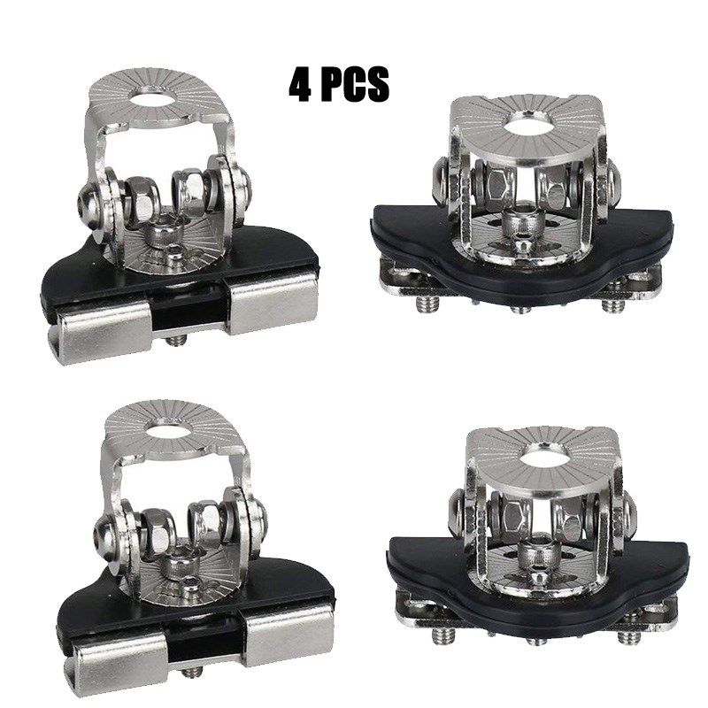 2x Hood Led Work Light bar Mount Bracket Clamp Holder 304 St