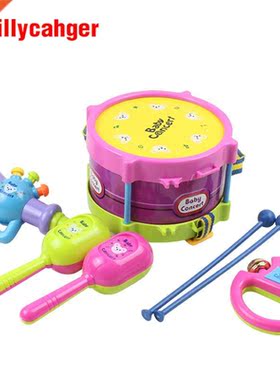 5pcs/set usical Instruents Playing Set Colorful Educationa