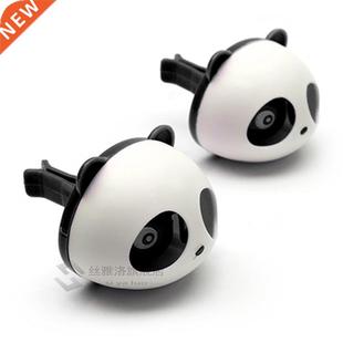 2pcs Cute Panda Car Styling Air Freshener Perfume ambientado