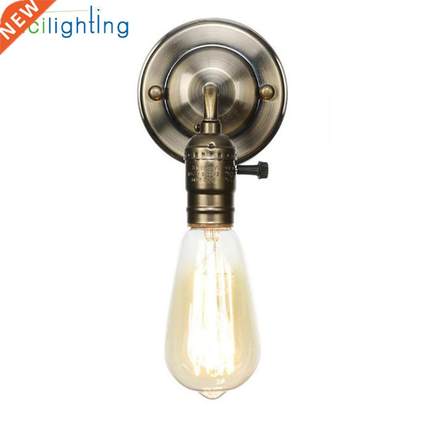 Pull Chain Switch Scones led Wall Lights Chrome Loft Style R